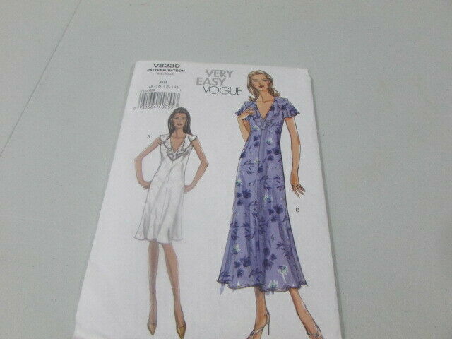 Vogue Sewing Pattern Very Easy V8230 Dress