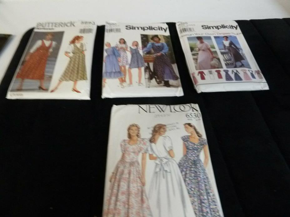 Lot of 4 womens patterns sizes 6-18