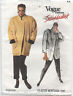 Vogue Paris Orig Claude Montana Jacket Coat Pants Sewing Pattern 1767 Size 12 FF