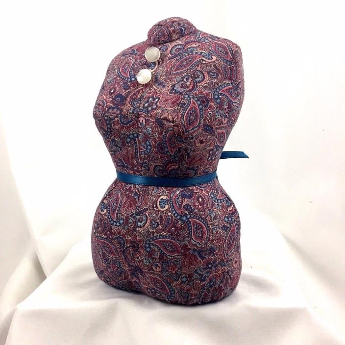 Sewing Dress Form Pin Cushion Hand Made