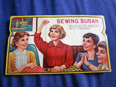 1950s Sewing Kit in Excellent/Mint Condition 5 3/4