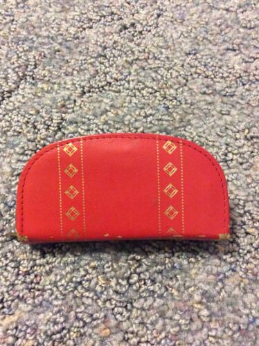 VINTAGE~TRAVEL SEWING KIT~ Red ~MADE IN AUSTRIA