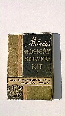 Antique Milady's Hosiery Service Kit/Silk Hosiery Repair