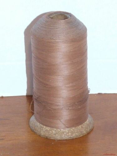 Vintage Spool of Brown Thread