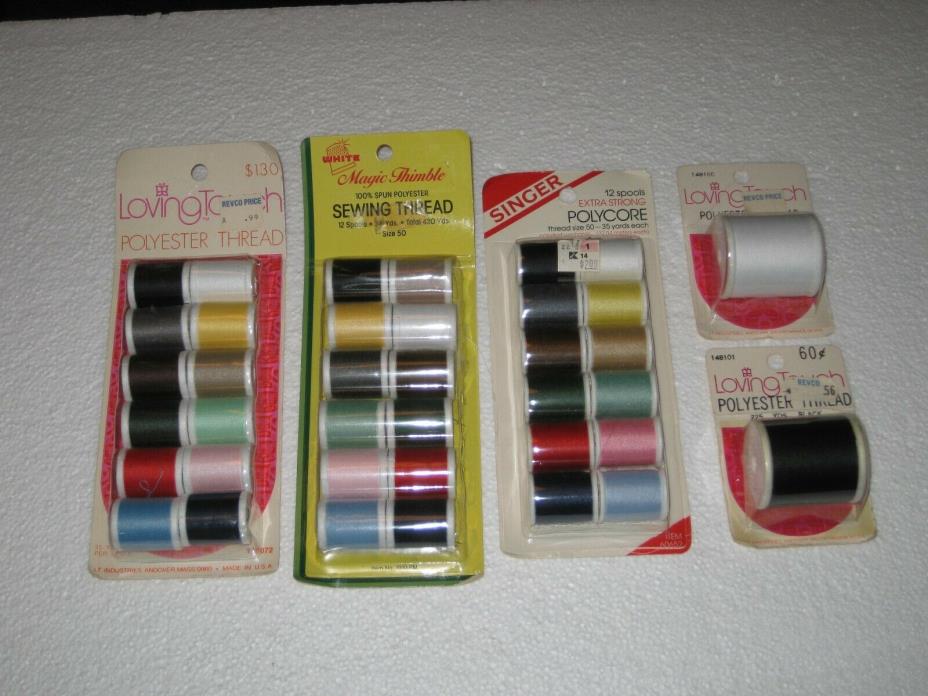Vintage Sewing Thread Spools COLLECTIBLE