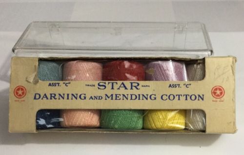 STAR Darning And mending cotton Vintage