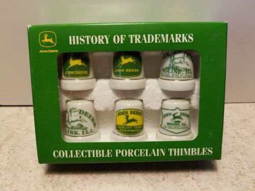 John Deere Collectible Thimbles History of Trademarks