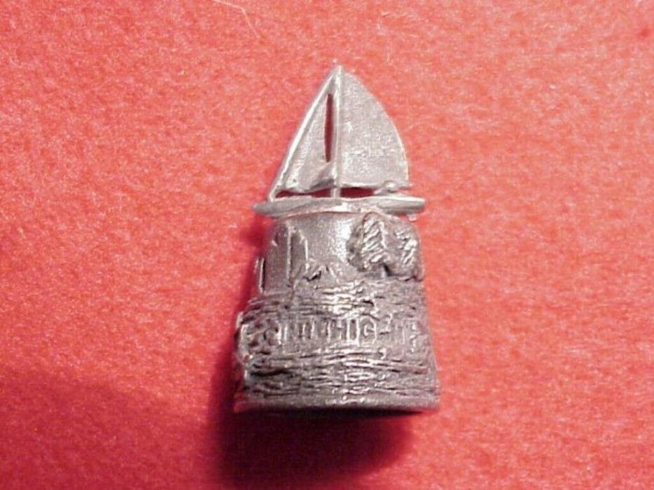 SAILBOAT~THIMBLE~Unmarked