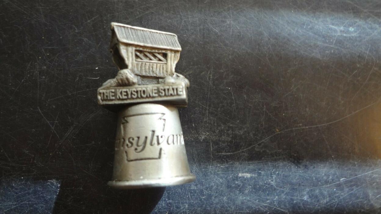 Thimble Pennsylvania Pewter