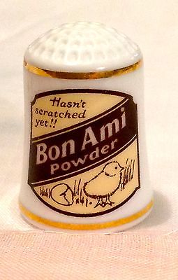 BON AMI POWDER FP Thimble Country Store Collection Porcelain Franklin Mint