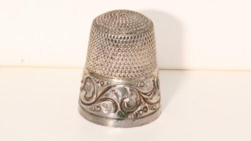 Sterling Thimble Sterling Silver 925 Sewing Accessory Sewing Tools Vintage