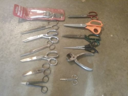 Vintage Lot Of Scissors Shears