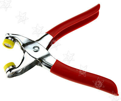 New Prong Ring Snaps Fasteners/Press Snap Attaching Plier Tool for 9.5mm Stud