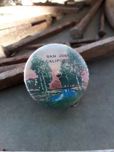 Vintage Tape Measure Souvenir San Jose California USA unique awesome