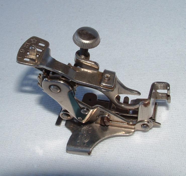 Vintage Singer Ruffler Presser Foot Attachment Featherweight Sewing Machines