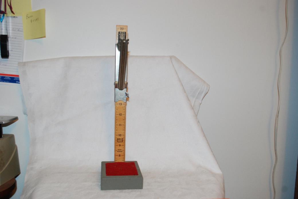 Vintage 1950's De Luxe Pin-it Skirt Marker with Pin Cushion