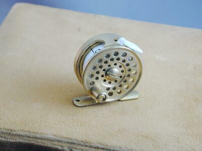 Brass Figural Fishing Reel Tape Measure Super Neat Works Like A Fishing Reel