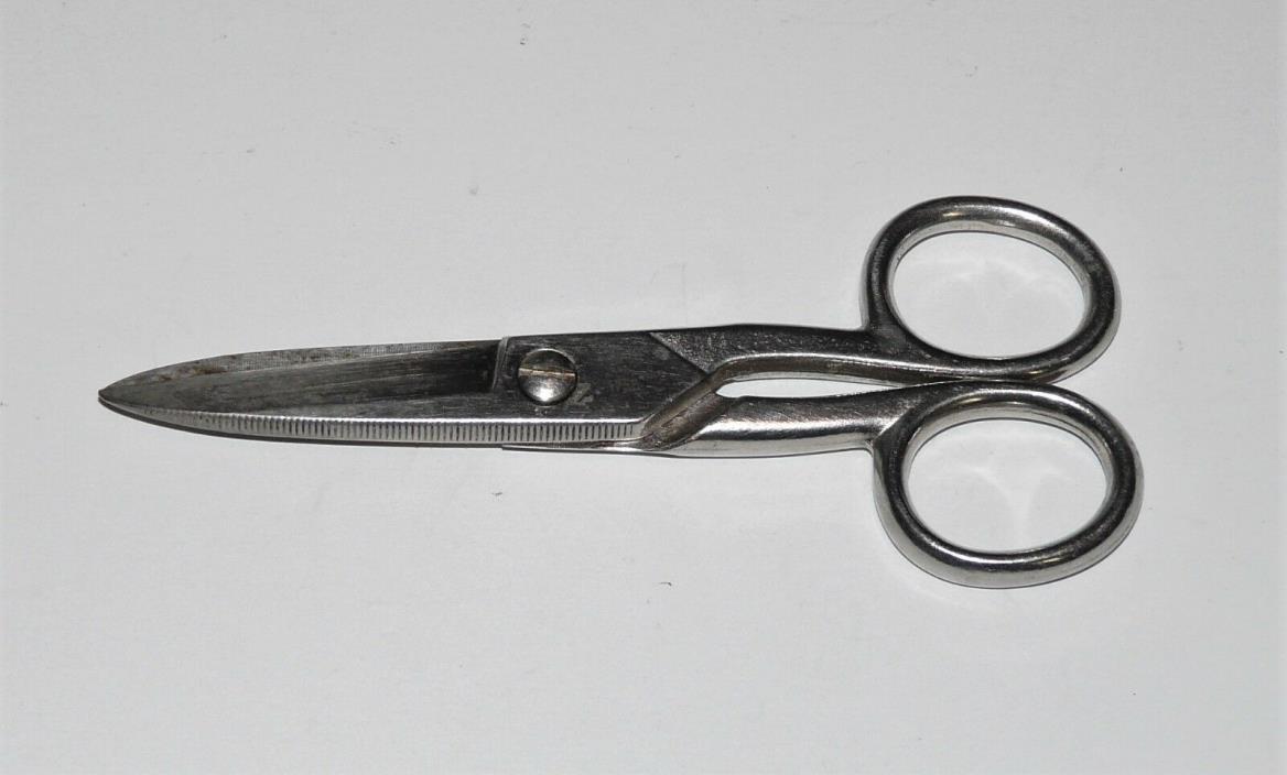 Vintage Wiss 175E 5 1/4” Electrician's Scissors - Made in U.S.A.