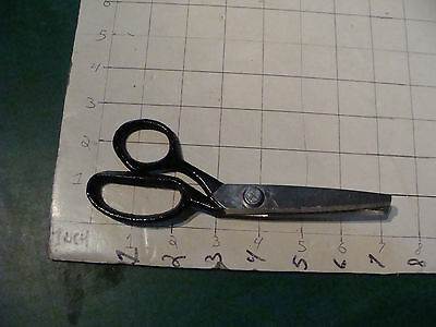 Vintage sewing item: zig-zag scissors, HC Japan, work
