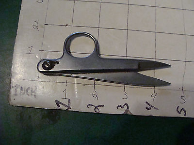 Vintage sewing item: unmarked Factory scissors,