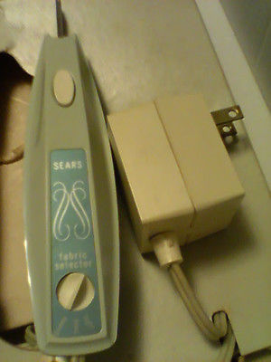 Vintage Green Sears & Roebuck Electric Scissors- Still in original box