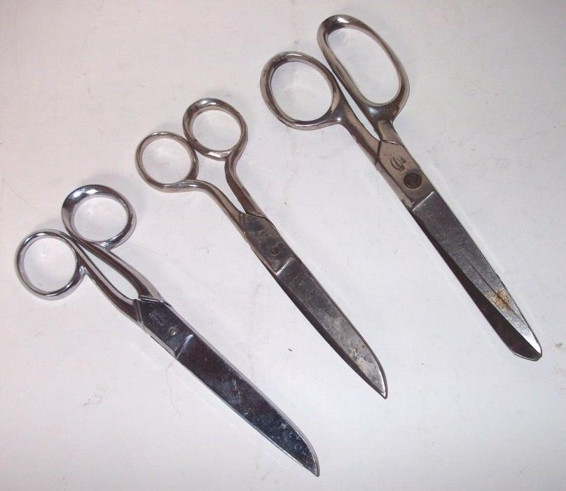 Scissors Sewing (3 Pr) Clarks Elk Sammann Made In Italy 6