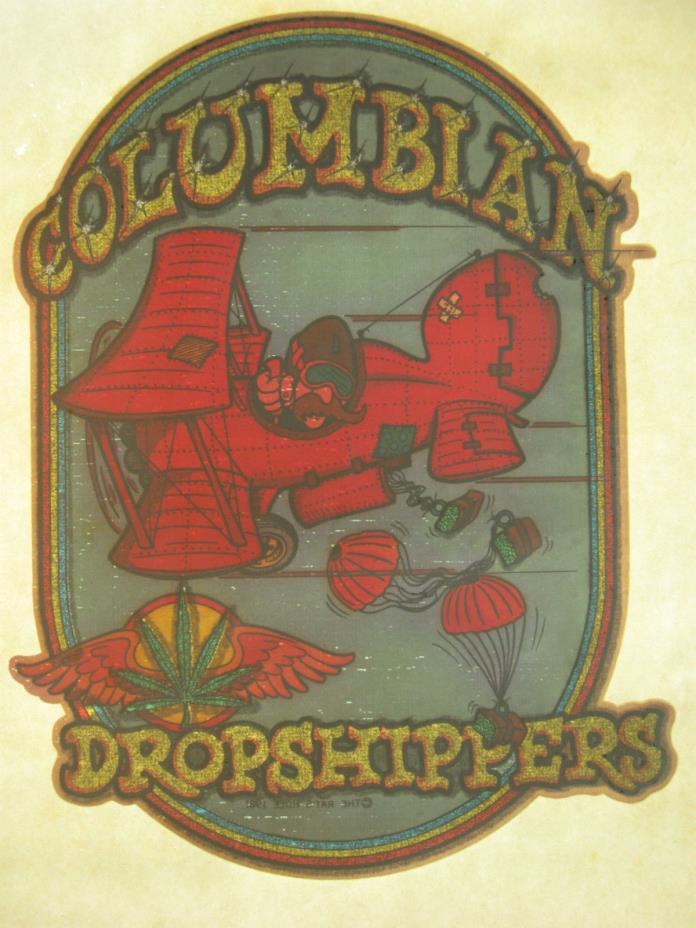 1981 The Rat's Hole Columbian Dropshippers T-Shirt Transfer Marijuana Leaf weed