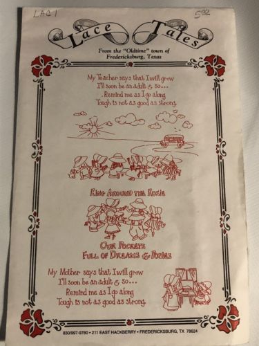 Vintage Transfers New Lace Tales Fredricksburg Texas