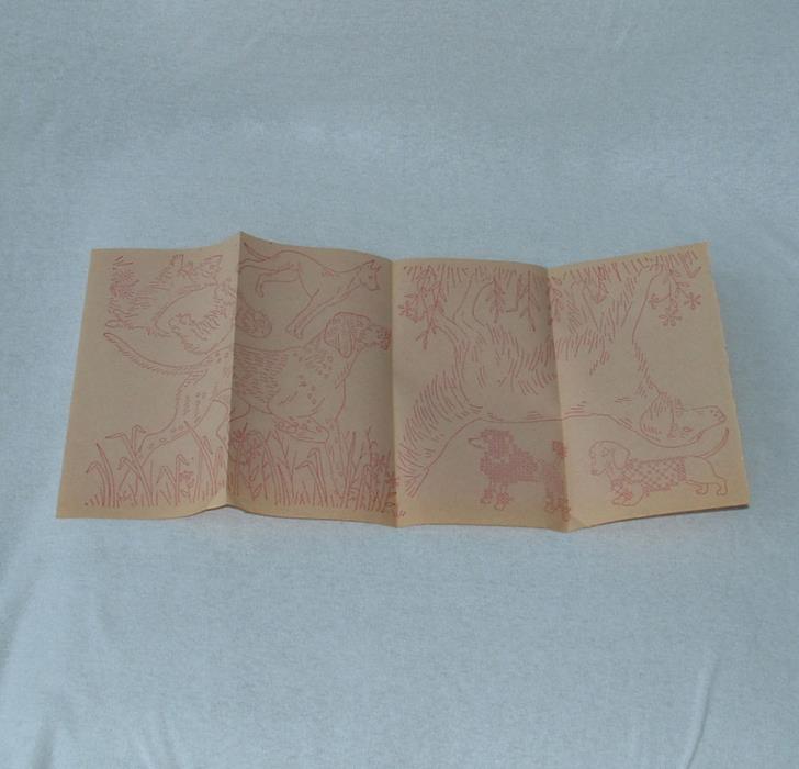 Vintage Embroidery Transfer Pattern Dogs Retriever Boxer Poodle Sheep Terrier
