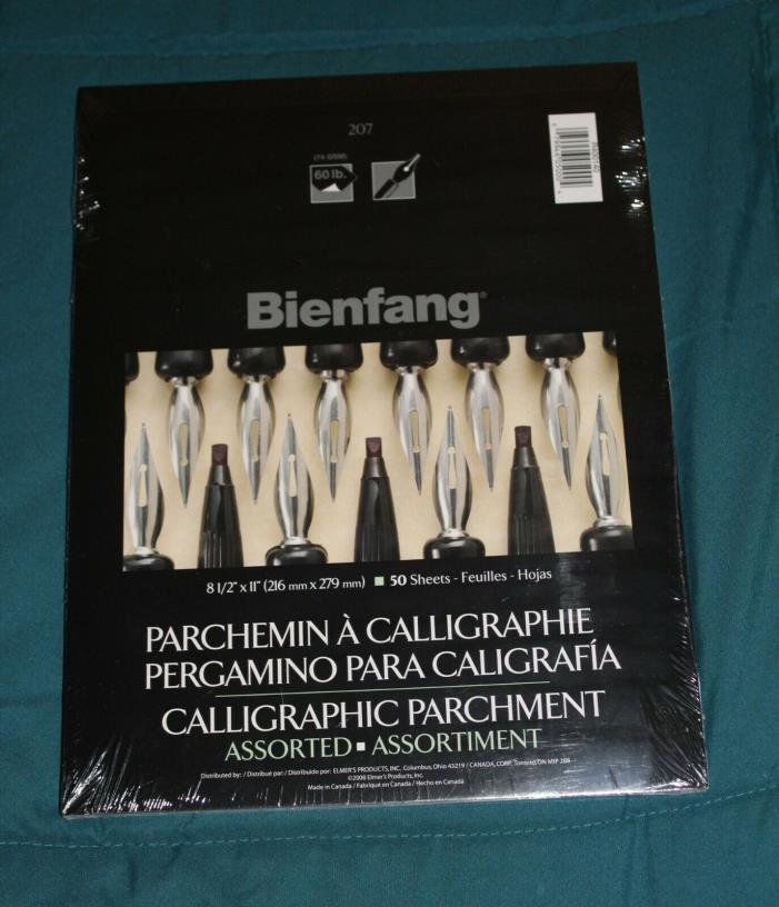 Bienfang Calligraphic Parchment Assorted 50 Sheets 8.5