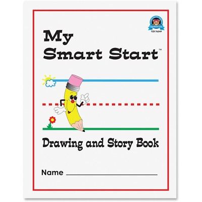 Teacher Created Resources Grades 1-2 Drawing/Story Book - White Paper - 1Each  -