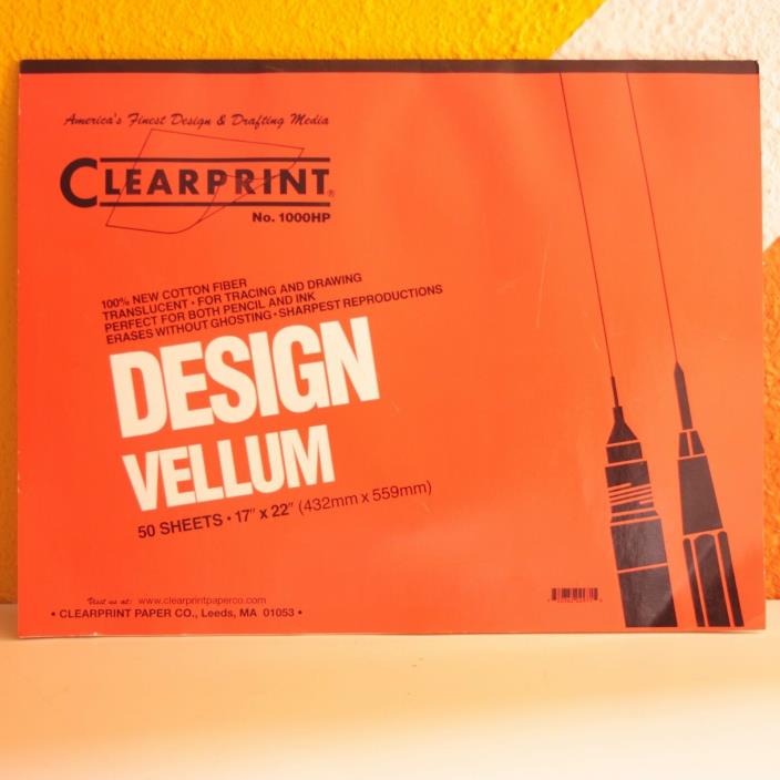 ClearPrint No. 1000 HP Design Vellum Pad 17