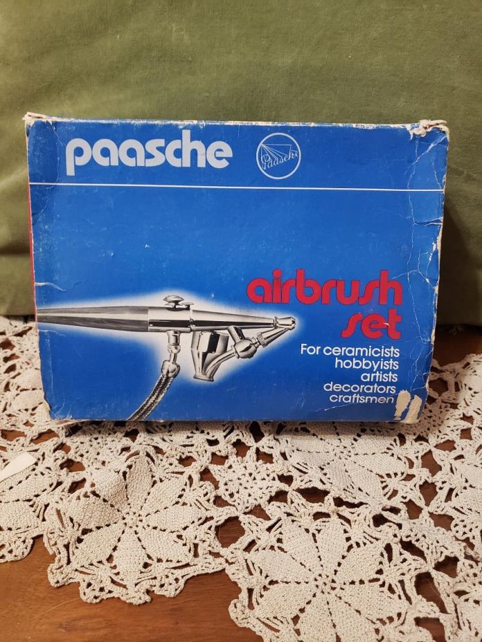 Vintage Paasche Airbrush Set