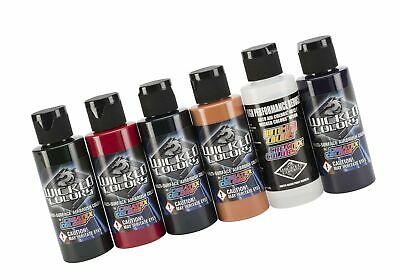 Wicked Colors 2-Ounce Steve Driscoll Flesh Airbrush Set