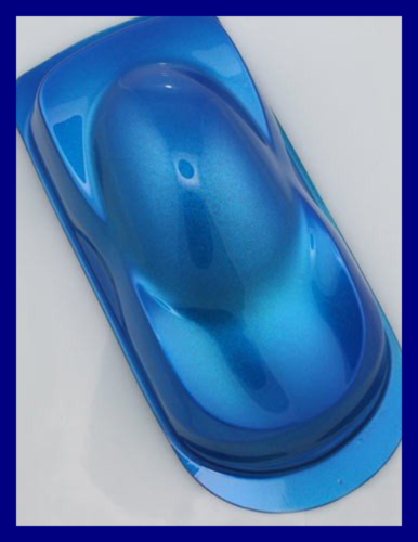 4 Oz Airbrush Candy Pigment Paint Color Brite BLUE Auto Accessory