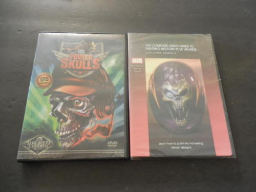 New Complete Guide To Painting Motorcycle Helmets and Power Skulls DVD  ID:32063