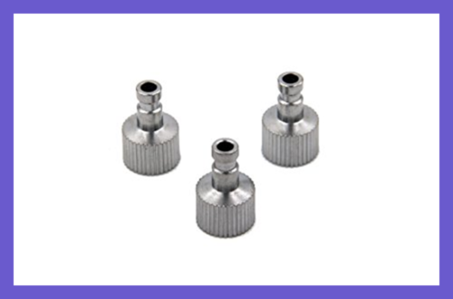 3 Set Of Standard 1/8 In.BSP Female Thread Airbrush Quick Release Coupler Plug W