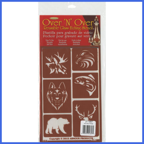 Products 21 1657 Over N Glass Etching Stencil 5