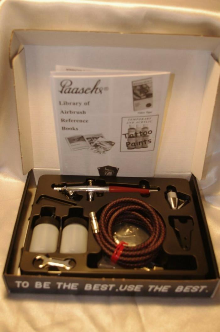 Paasche VL siphon feed double action airbrush internal mix.55.73 1.06 head sizes