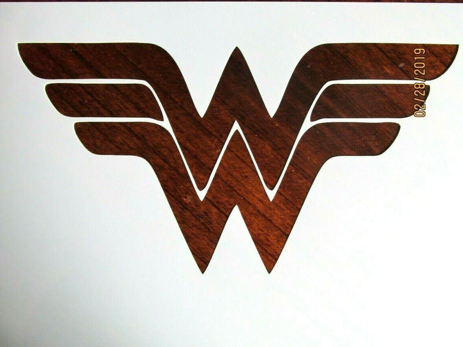 Wonder Woman Large Stencil / Template Reusable 10 mil Mylar