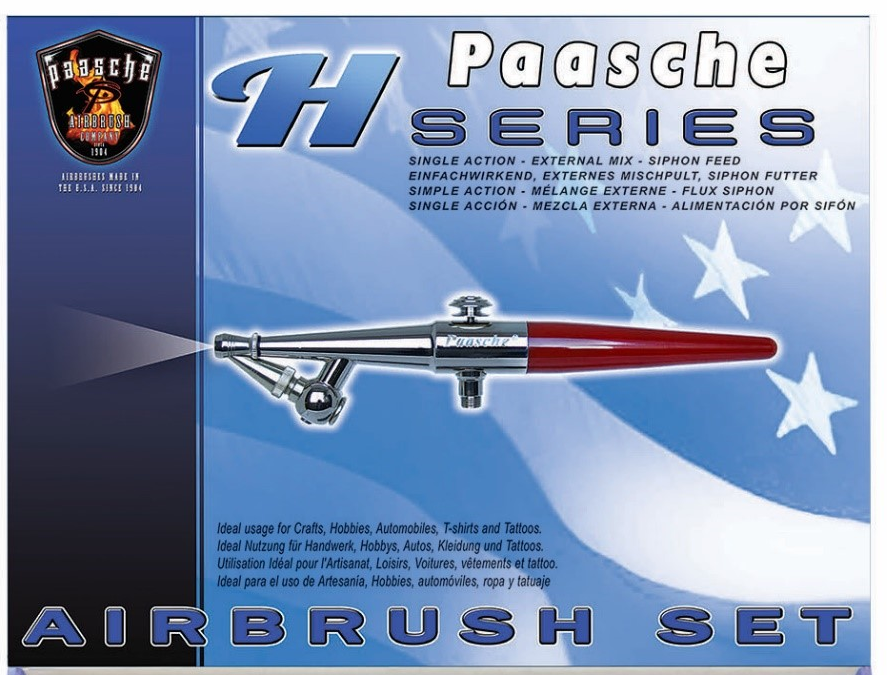 PAASCHE H SET SINGLE ACTION AIRBRUSH SET P-220