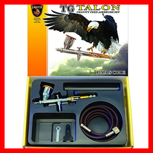 Paasche TG SET Double Action Gravity Feed Airbrush Home