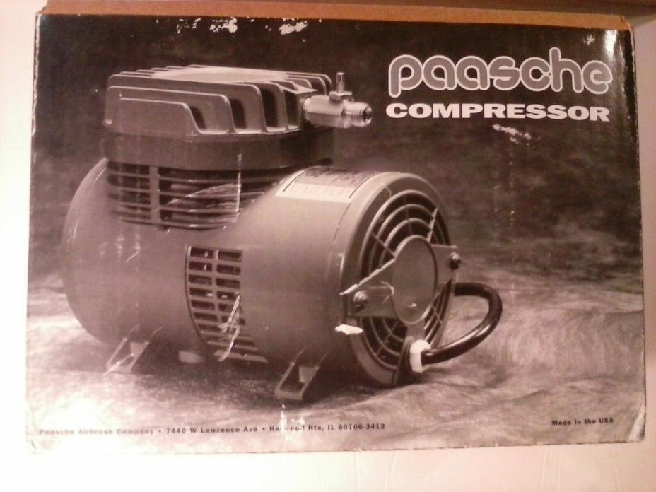 NEW IN BOX - Paasche D500 1/10HP Oilless Air Compressor