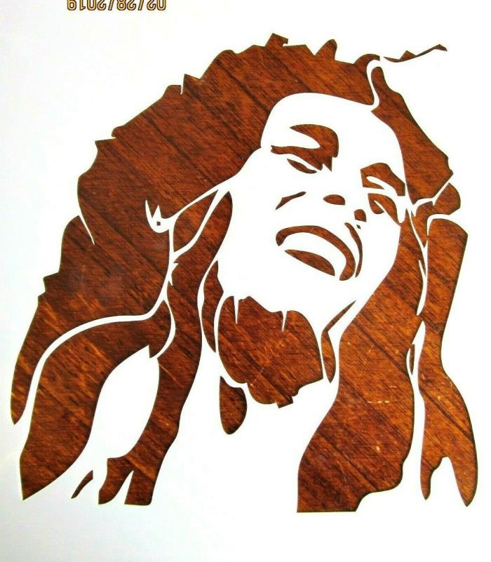 Bob Marley Stencil / Template Reusable 10 mil Mylar