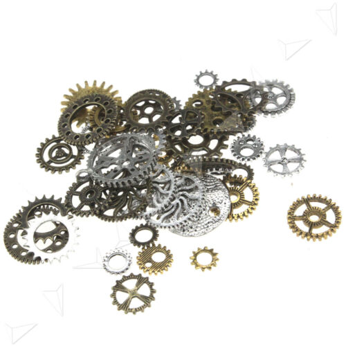 100g Steampunk Jewellery Watch Parts Altered Art Crafts Cyberpunk Cogs Gears