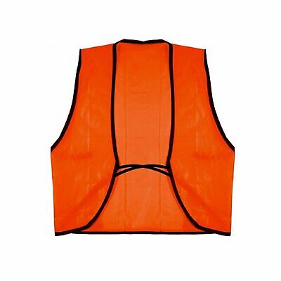 Universal Safety Disposable Vest High Visibility One Size Fits Most Orange