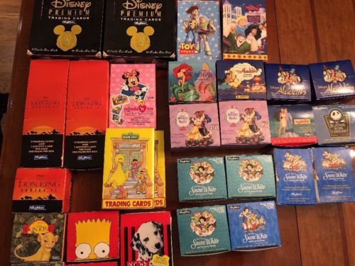 Disney-Crafts Collage-Card Boxes & Sleeves - Empty Packaging Collection