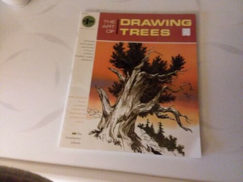 THE ART OF DRAWING TREES-ART INSTRUCTION paperback book -GRUMBACHER LIBRARY 1966