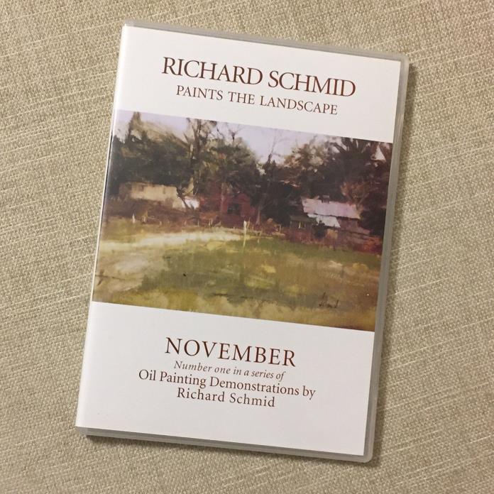 Richard Schmid Paints The landscape November
