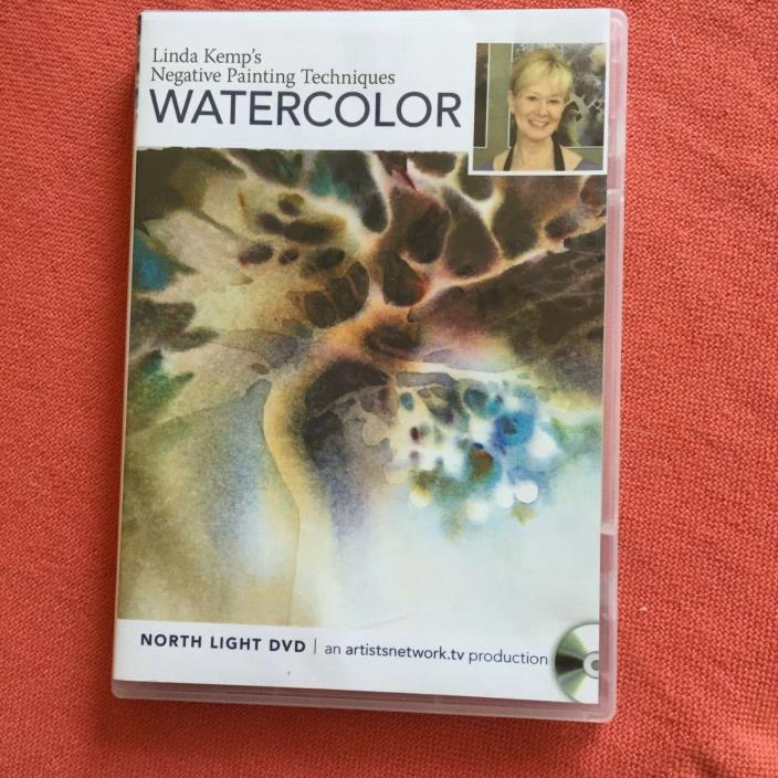 Linda Kemp's Negative Painting Techniques WATERCOLOR DVD